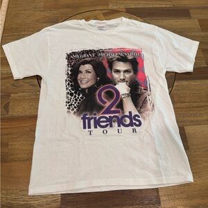 Michael W Smith and Amy Grant 2 friends tour shirt